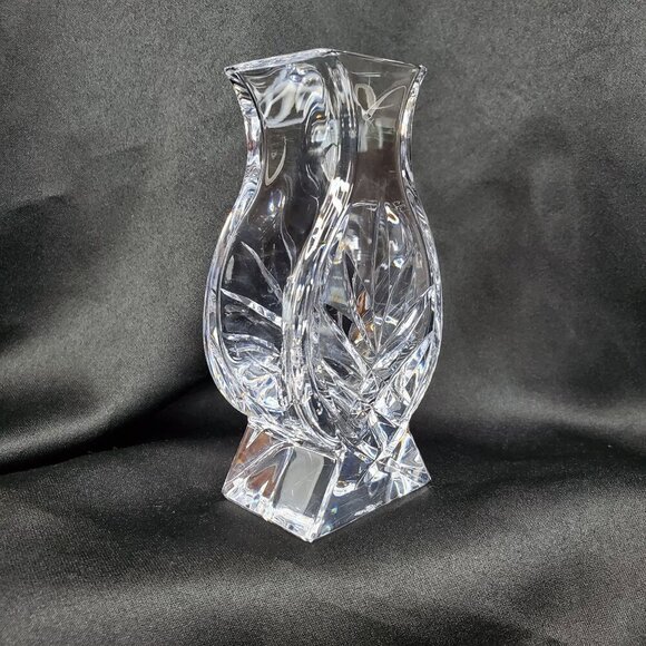 RETIRED Waterford Athens Posy Vase Lead Crystal Bud Vase 5 Inch - Picture 10 of 12